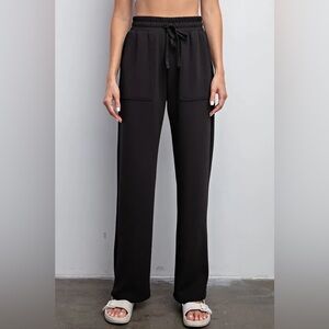 Rae Mode Black Lounge Pants Size Large